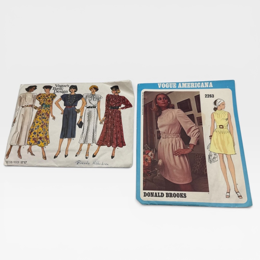 Vtg Vogue McCall Butterick Simplicity Sewing Patterns 52 Lot Womens 70's 80's - Picture 2 of 8